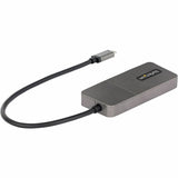 StarTech.com 3-Port USB-C Multi-Monitor Adapter, Type-C to 3x HDMI MST Hub, Triple 4K60Hz HDMI Laptop Display Extender / Splitter, Windows — MST14CD123HD