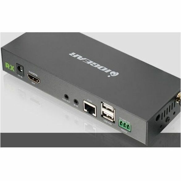 IOGEAR Additional Receiver for GWLRSSKIT4K Long Range Wireless 4K HDMI Video Kit — GWLRSSKIT4KRX