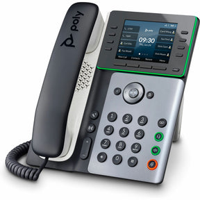 Poly Edge IP Phone - Corded - Corded - Bluetooth - Desktop, Wall Mountable — 89B51AA