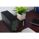 APC Back UPS, 1200VA/650W, Tower, 120V, 8x NEMA 5-15R outlets, USB Type A + C Ports, User Replaceable Battery — BVK1200M2