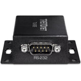 TRENDnet TU-S9E, 1-Port Serial to IP Ethernet Converter, Black — TU-S9E