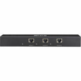 Eaton Tripp Lite Series 3-Port DisplayPort to DisplayPort Splitter/Extender Kit over Cat6, MST Hub, 8K/4K 60 Hz, DP 1.4, Up to 230 ft. (70 m), TAA — B156E-003-8K-K