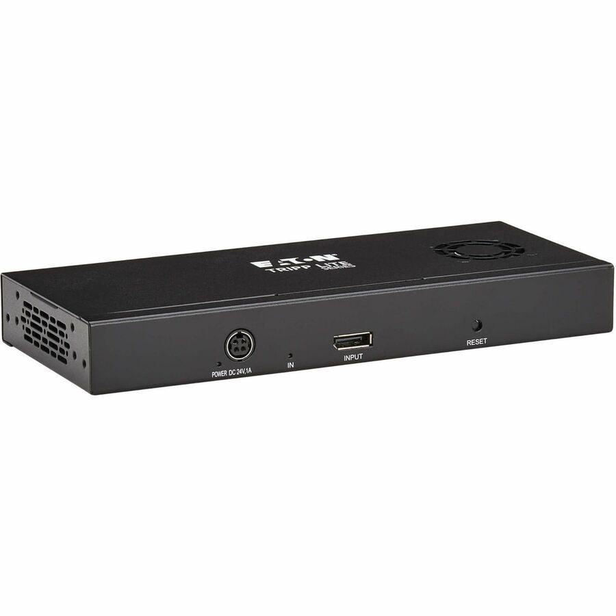 Eaton Tripp Lite Series 3-Port DisplayPort to DisplayPort Splitter/Extender Kit over Cat6, MST Hub, 8K/4K 60 Hz, DP 1.4, Up to 230 ft. (70 m), TAA — B156E-003-8K-K