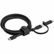 Belkin BoostCharge Pro 2-in-1 Cable with USB-C and Lightning Connector — CAC003fq1.5MBK