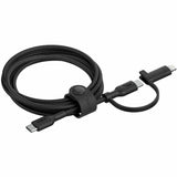 Belkin BoostCharge Pro 2-in-1 Cable with USB-C and Lightning Connector — CAC003fq1.5MBK