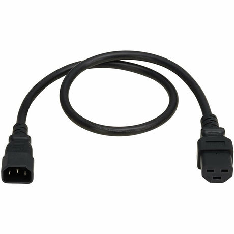 Eaton Tripp Lite Series Power Cord, C14 to C21 - Heavy-Duty, 15A, 250V, 14 AWG, 2.5 ft. (0.76 m), Black — P037-2P5