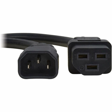 Eaton Tripp Lite Series Power Cord, C14 to C21 - Heavy-Duty, 15A, 250V, 14 AWG, 2.5 ft. (0.76 m), Black — P037-2P5