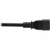 Eaton Tripp Lite Series Power Cord, C14 to C21 - Heavy-Duty, 15A, 250V, 14 AWG, 2.5 ft. (0.76 m), Black — P037-2P5
