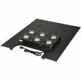 Eaton Tripp Lite Series SmartRack Roof-Mounted Fan Panel for Wide Rack Enclosure Cabinets - 6 120V Fans, 630 CFM, 5-15P Plug — SRFANROOFWD