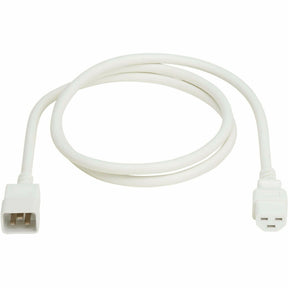 Eaton Tripp Lite Series Power Cord, C20 to C21 - Heavy-Duty, 20A, 250V, 12 AWG, 5 ft. (1.5 m), White — P035-005-AWH