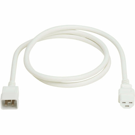 Eaton Tripp Lite Series Power Cord, C20 to C21 - Heavy-Duty, 20A, 250V, 12 AWG, 5 ft. (1.5 m), White — P035-005-AWH