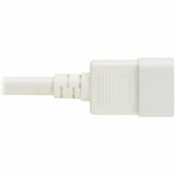 Eaton Tripp Lite Series Power Cord, C20 to C21 - Heavy-Duty, 20A, 250V, 12 AWG, 5 ft. (1.5 m), White — P035-005-AWH