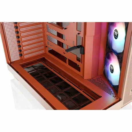 Thermaltake View 380 XL TG ARGB Gravel Sand Mid Tower Chassis — CA-11E-00MGWN-00