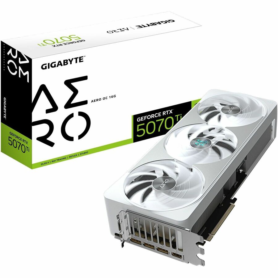 Gigabyte NVIDIA GeForce RTX 5070 Ti Graphic Card - 16 GB GDDR7 — GV-N507TAERO-OC-16GD
