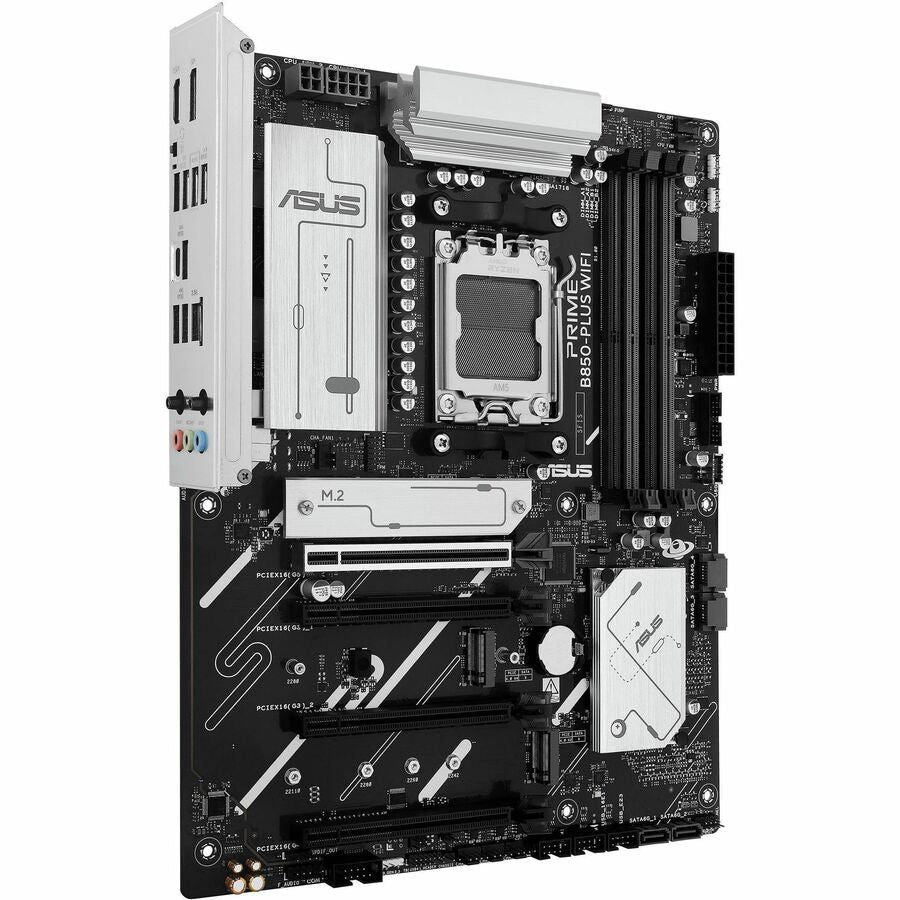 Asus Prime PRIME B850-PLUS WIFI Gaming Desktop Motherboard - AMD B850 Chipset - Socket AM5 - ATX — PRIME B850-PLUS WIFI