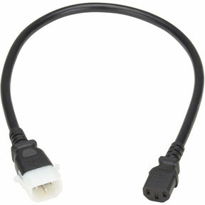 Eaton Tripp Lite Series PDU Power Cord, C13 to P-Lock C14 - Heavy-Duty, 15A, 250V, 14 AWG, 2 ft. (0.6 m), Black — P005-E02