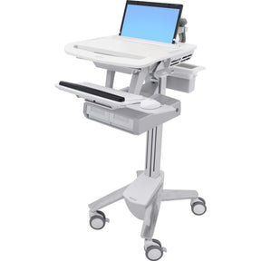 Ergotron StyleView Laptop Cart, 2 Drawers (2x1) — SV43-11A0-0
