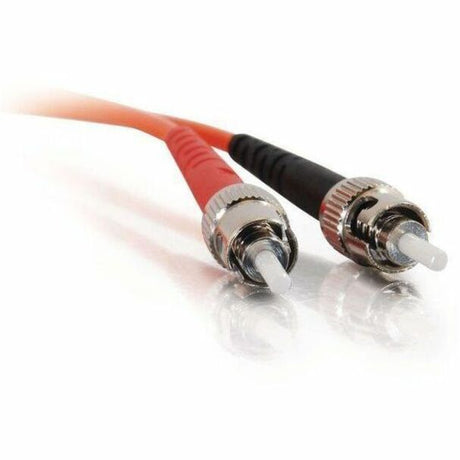 C2G-3m ST-ST 62.5/125 OM1 Duplex Multimode PVC Fiber Optic Cable - Orange — 5577
