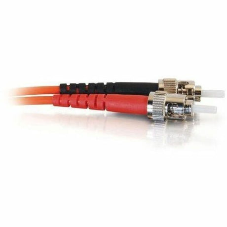 C2G-3m ST-ST 62.5/125 OM1 Duplex Multimode PVC Fiber Optic Cable - Orange — 5577