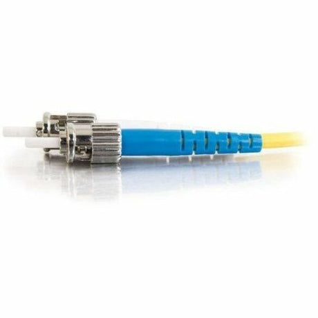 C2G-5m ST-ST 9/125 OS1 Duplex Singlemode PVC Fiber Optic Cable - Yellow — 25933