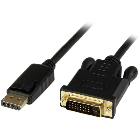 StarTech.com 3ft (1m) DisplayPort to DVI Cable, 1080p Video, Active DisplayPort to DVI-D Adapter/Converter Cable, DP to DVI Monitor Cable — DP2DVIMM3BS