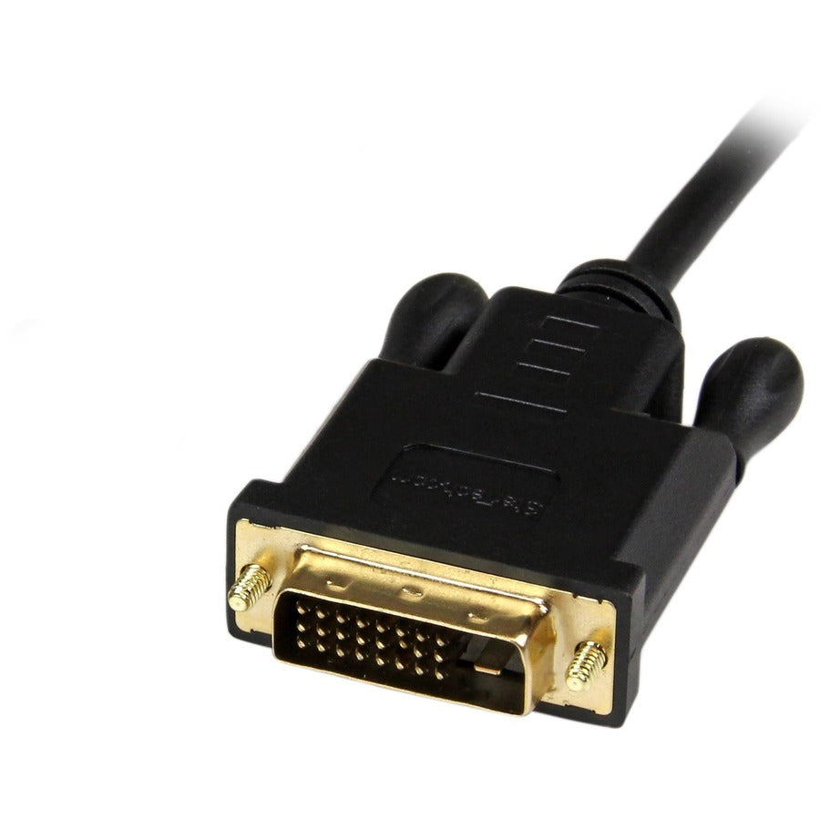 StarTech.com 3ft (1m) DisplayPort to DVI Cable, 1080p Video, Active DisplayPort to DVI-D Adapter/Converter Cable, DP to DVI Monitor Cable — DP2DVIMM3BS