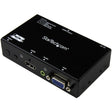 StarTech.com 2x1 HDMI + VGA to HDMI Converter Switch w/ Automatic and Priority Switching &acirc;&euro;" 1080p — VS221VGA2HD