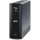APC Back-UPS Pro, 1500VA/865W, Tower, 120V, 10x NEMA 5-15R outlets, AVR, LCD, User Replaceable Battery — BR1500G