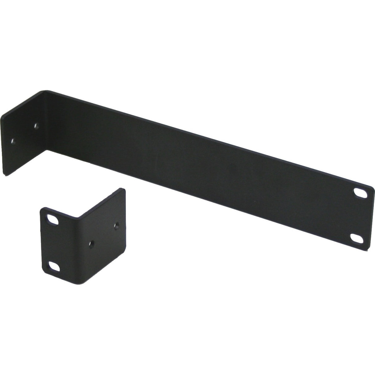 Vaddio Single 1/2 Rack Mounting Kit - Black — 998-6000-004