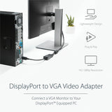 StarTech.com DisplayPort to VGA Video Adapter Converter — DP2VGA2