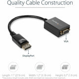StarTech.com DisplayPort to VGA Video Adapter Converter — DP2VGA2