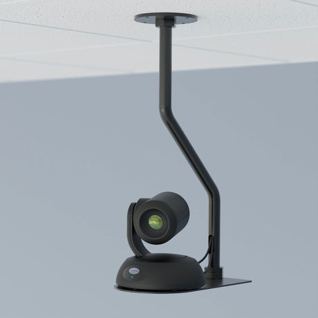 Vaddio Offset Drop-Down Camera Mount - For RoboSHOT and HD-Series PTZ Cameras - Black — 535-2000-296