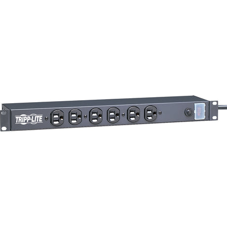 Eaton Tripp Lite Series 14-Outlet Economy Network Server Surge Protector, 15 ft. (4.57 m) Cord, 3000 Joules, 1U Rack-Mount — DRS-1215