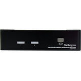 StarTech.com 2 Port DVI + USB KVM Switch with Audio - KVM switch - USB 2.0 Hub - 2 ports - 1 local user - 1U — SV231DVIUA