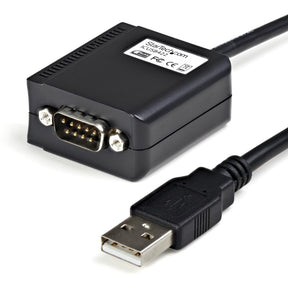 StarTech.com 6ft (1.8m) 1-Port Professional RS422/485 USB Serial Cable Adapter with COM Retention, USB to RS422 Adapter - TAA — ICUSB422