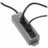 Eaton Tripp Lite Series Industrial Power Strip, 4-Outlet, 6 ft. (1.8 m) Cord, Locking Switch Cover — UL603CB-6