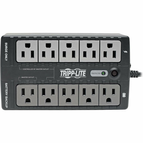 Eaton Tripp Lite Series 550VA 300W Standby UPS - 10 NEMA 5-15R Outlets, 120V, 50/60 Hz, 5-15P Plug, ENERGY STAR, Desktop/Wall — ECO550UPS