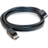C2G 6ft DisplayPort Cable, 4K 60Hz, DisplayPort Male to DisplayPort Male, 10.8Gbps, 12 bpc, 36 bpp — 24904