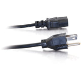 C2G 15ft Power Cord - 18 AWG - NEMA 5-15P to IEC320C13 - Computer Power — 09482