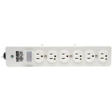 Eaton Tripp Lite Series Hospital-Grade Surge Protector with 6 Hospital-Grade Outlets, 6 ft. (1.83 m) Cord, 1050 Joules, UL 1363, Not for Patient-Care Rooms — SPS606HGRA