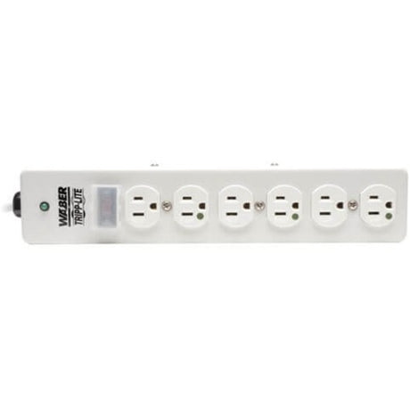 Eaton Tripp Lite Series Hospital-Grade Surge Protector with 6 Hospital-Grade Outlets, 6 ft. (1.83 m) Cord, 1050 Joules, UL 1363, Not for Patient-Care Rooms — SPS606HGRA