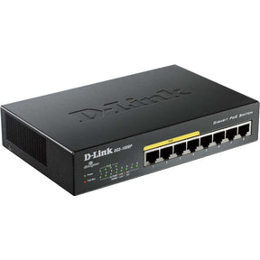 D-Link DGS-1008P 8-Port Gigabit Metal Desktop Switch with 4 PoE Ports — DGS-1008P