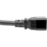 Eaton Tripp Lite Series Power Extension Cord, C19 to C20 - Heavy-Duty, 20A, 250V, 12 AWG, 2 ft. (0.61 m), Black — P036-002