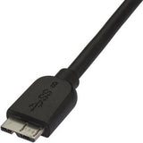 StarTech.com 15cm (6in) Short Slim SuperSpeed USB 3.0 (5Gbps) A to Micro B Cable - M/M — USB3AUB15CMS