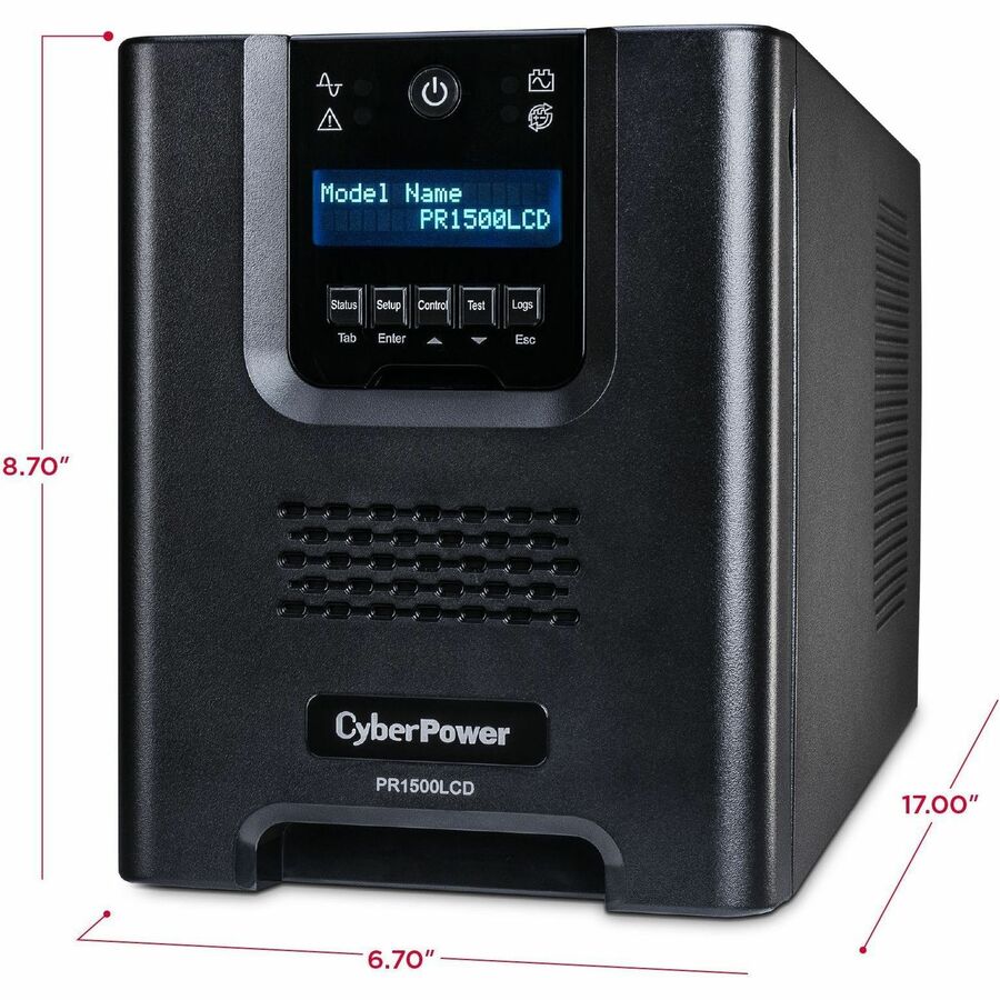 CyberPower PR1500LCD Smart App Sinewave UPS Systems — PR1500LCD