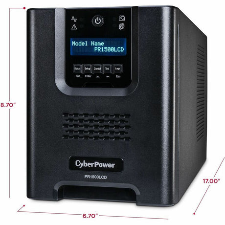 CyberPower PR1500LCD Smart App Sinewave UPS Systems — PR1500LCD