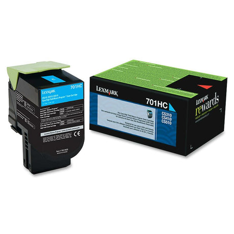 Lexmark 701HC Toner Cartridge — 70C1HC0