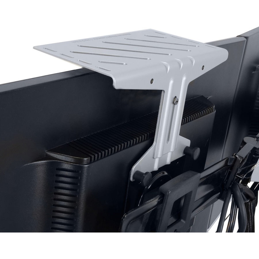 Ergotron Mounting Shelf for Wall Mounting System, Video Conferencing Camera, Webcam, Display Cart - Silver — 97-776-194