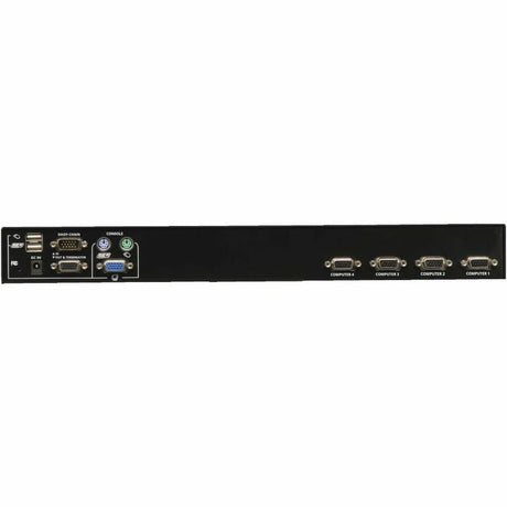 Eaton Tripp Lite Series 4-Port 1U Rack-Mount USB/PS2 KVM Switch with On-Screen Display — B042-004
