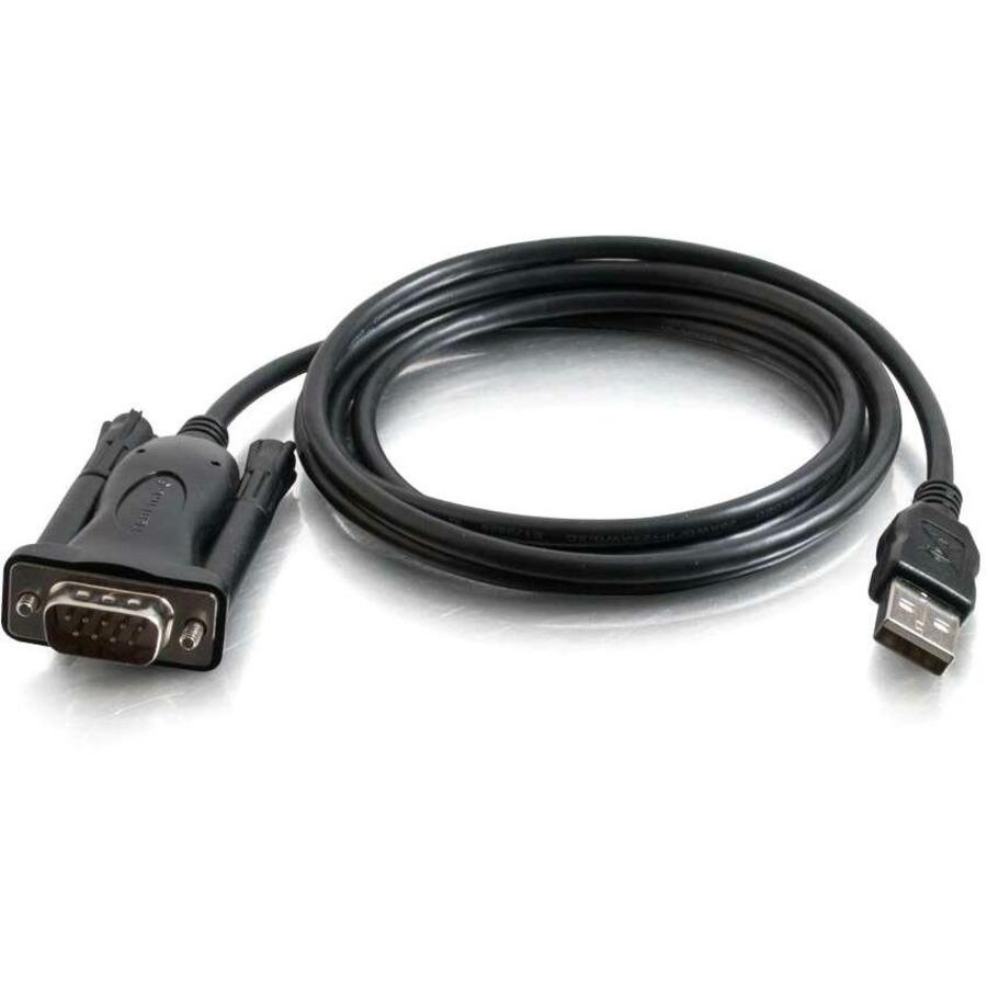 C2G 5ft USB to DB9 Serial Cable - RS232 Adapter Cable — 26887